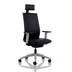 Bureaustoel KOHL Tempeo TGrey echt leder