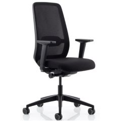KOHL K1 bureaustoel netbespanning - Zwart