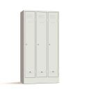 Lockerkast Classic - 3-deurs - 3 delig