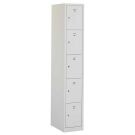 Lockerkast Basic - 5-deurs - 1 delig