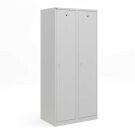 Lockerkast voor garderobe met schoon- vuilverdeling - 2-deurs - 2 delig