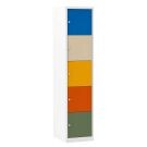 Lockerkast colour Plus - 5-deurs - 1 delig