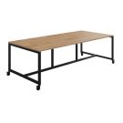 Verrijdbare kantinetafel Jalka 75 cm hoog - 240 x 108 cm