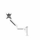 Monitorarm Galaxy Enkel korte post - Wit